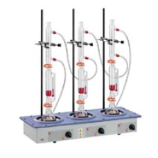 Kjeldahl Digestion/Soxhlet Extraction Apparatus 3 Place with Glassware 250ml x 3 EAM 9202-03 Mtops Korea
